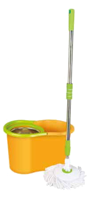 Nazaargo Forera Bucket with Metal Spin Wringer Home & Garden > Household Supplies > Household Cleaning Supplies > Household Cleaning Tools Brushes and Brooms Mop Bucket