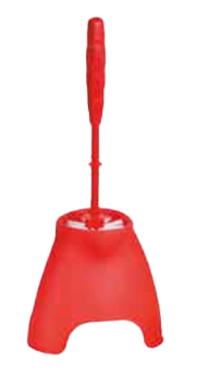 Nazaargo Curvy Holder with Toilet Brush Home & Garden > Household Supplies > Household Cleaning Supplies > Household Cleaning Tools Brushes and Brooms Toilet Brush