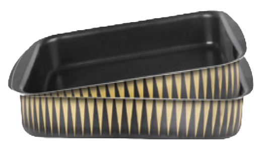 Nazaargo Knight Rectangular Tray 25-35 cm Home & Garden > Kitchen & Dining > Cookware Trays & Dishes Oven Tray Set