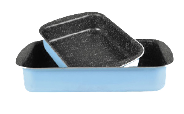 Nazaargo Pop Granite Rectangular Tray 25-30cm Home & Garden > Kitchen & Dining > Cookware Trays & Dishes Oven Tray