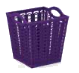 Nazaargo Palm Mix Square Basket Home & Garden > Storage & Organization > Baskets Baskets & Drawers Basket