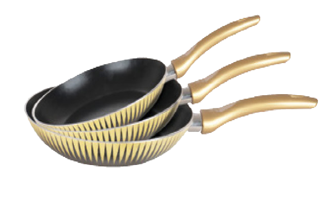 Nazaargo Knight Frying Pan Set 18-22-26 cm Home & Garden > Kitchen & Dining > Cookware Pots & Pans Frying Pan Set