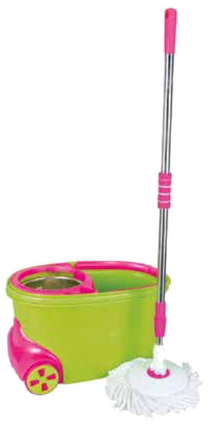 Nazaargo Shabah Bucket with Metal Spin Wringer Home & Garden > Household Supplies > Household Cleaning Supplies > Household Cleaning Tools Brushes and Brooms Mop Bucket