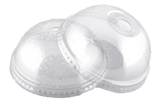 Clear Plastic Dome Lid Top 95mm Size 14-16oz