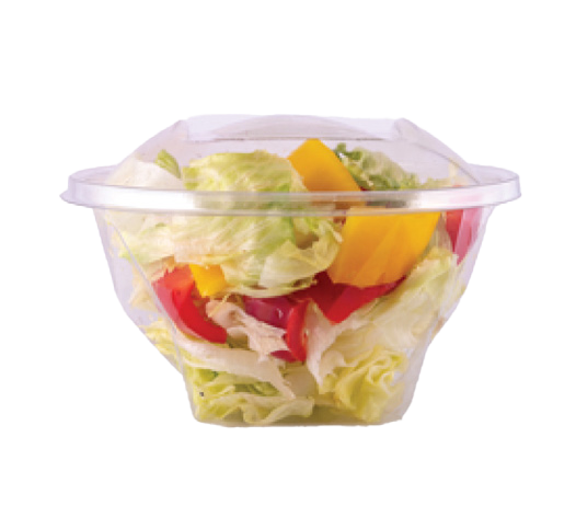 Clear Plastic Food Pot Size 750g Top 162mm