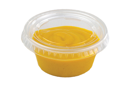 Clear Plastic Sauce Pot Size 1oz