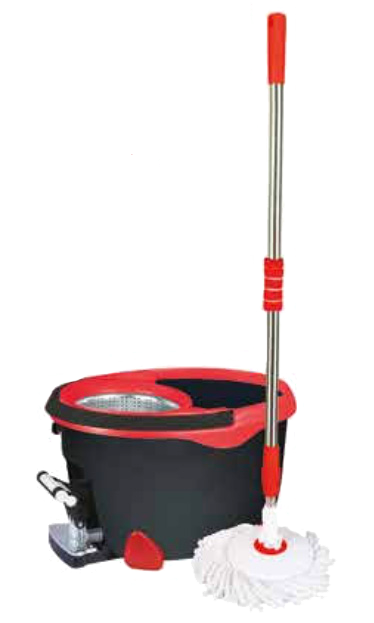 Nazaargo Magico Bucket with Metal Padle & Metal Spin Wringer Home & Garden > Household Supplies > Household Cleaning Supplies > Household Cleaning Tools  Brushes and Brooms Mop Bucket