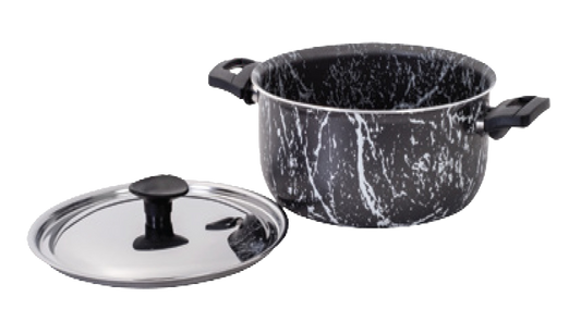 Nazaargo Marble Stew Pot 16 cm Home & Garden > Kitchen & Dining > Cookware  Pots & Pans Stew Pot